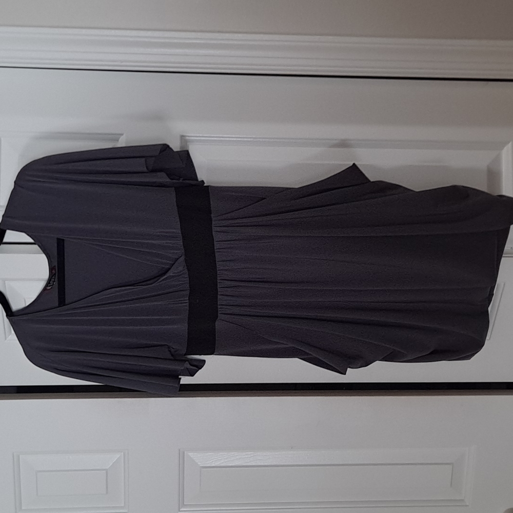 Grey tunic top or mini dress